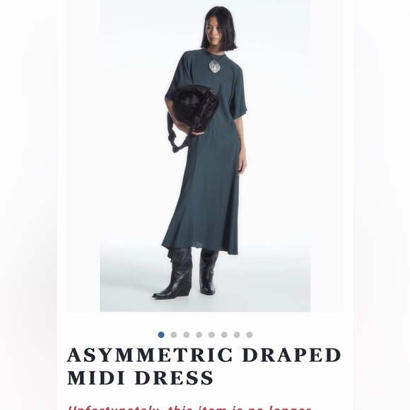navy blue dress for baby girl ASYMMETRIC DRAPED MINI DRESS 黑色不规则吊裙€40.00 超值好货| 北美省钱快报